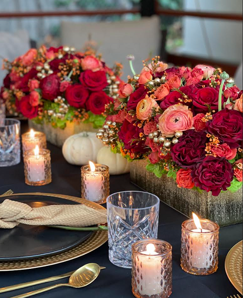 Floral centerpieces can elevate any event